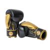 Corbetti CTG-001-10 (Black, 10 oz) Muay Thai Boxing Gloves for Men and Women, Featuring Double Stitched Kevlar and Full Grain Leather, Designed for Training, Sparring, pad Work, and Heavy Bag. view 4