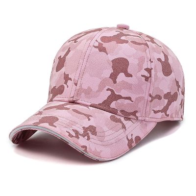 Vintage Washed Distressed Cotton Dad Hat Baseball Cap Adjustable Polo Trucker Unisex Style Headwear Adjustable Pink