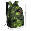 Fovanxixi Custom Green Dinosaur Skull Claw Backpack for Kids Boys Girls Personalized Name Text Children Backpack School Bag Customized Daypack Schoolbag for Student Bookbag view 2