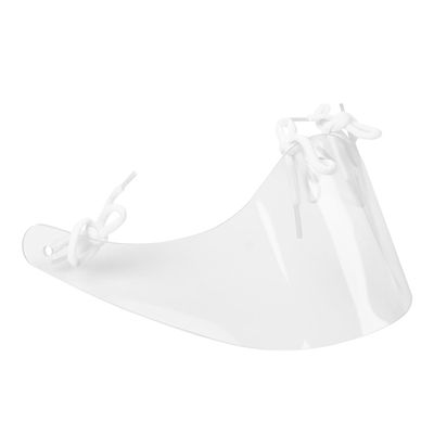 Hockey Neck Guard for Goalie - Clear Ice Hockey Goalie Throat Protector, Lightweight Polycarbonate Neck Guard for Ice Players, Universal Fit, Essential Protective Gear for s