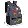 Fovanxixi Custom Cute Astronaut Rocket Backpack for Kids Boys Girls Personalized Name Text Children Backpack School Bag Customized Daypack Schoolbag for Student Bookbag view 2