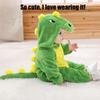ABTSHU Baby Light Green Dinosaur Costume Toddler Halloween Dress Up Outfit 18-24 Months view 2