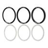 24/29/30mm 6Pack MTB Bicycle Spacer Crankset Shim Washers Parts Crank Crankset Bottom Spacer Bike Bottom Bracket for BB86 91 92 PF30 BB30 (30mm) view 1