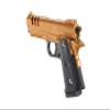 GoldenBall 2011 Compact Heavyweight Series Airsoft Spring Pistol (Color: Gold) view 3