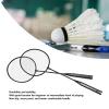 Badminton Rackets Set of 2, Lightweight Badminton Racquets for Beginners, Large Sweet Spot, T Shaped Tee Design, for Amateur Primary Training view 2