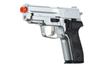 GoldenBall X HFC Airsoft Premium Spring Side Arm Airsoft Pistol - Silver view 2