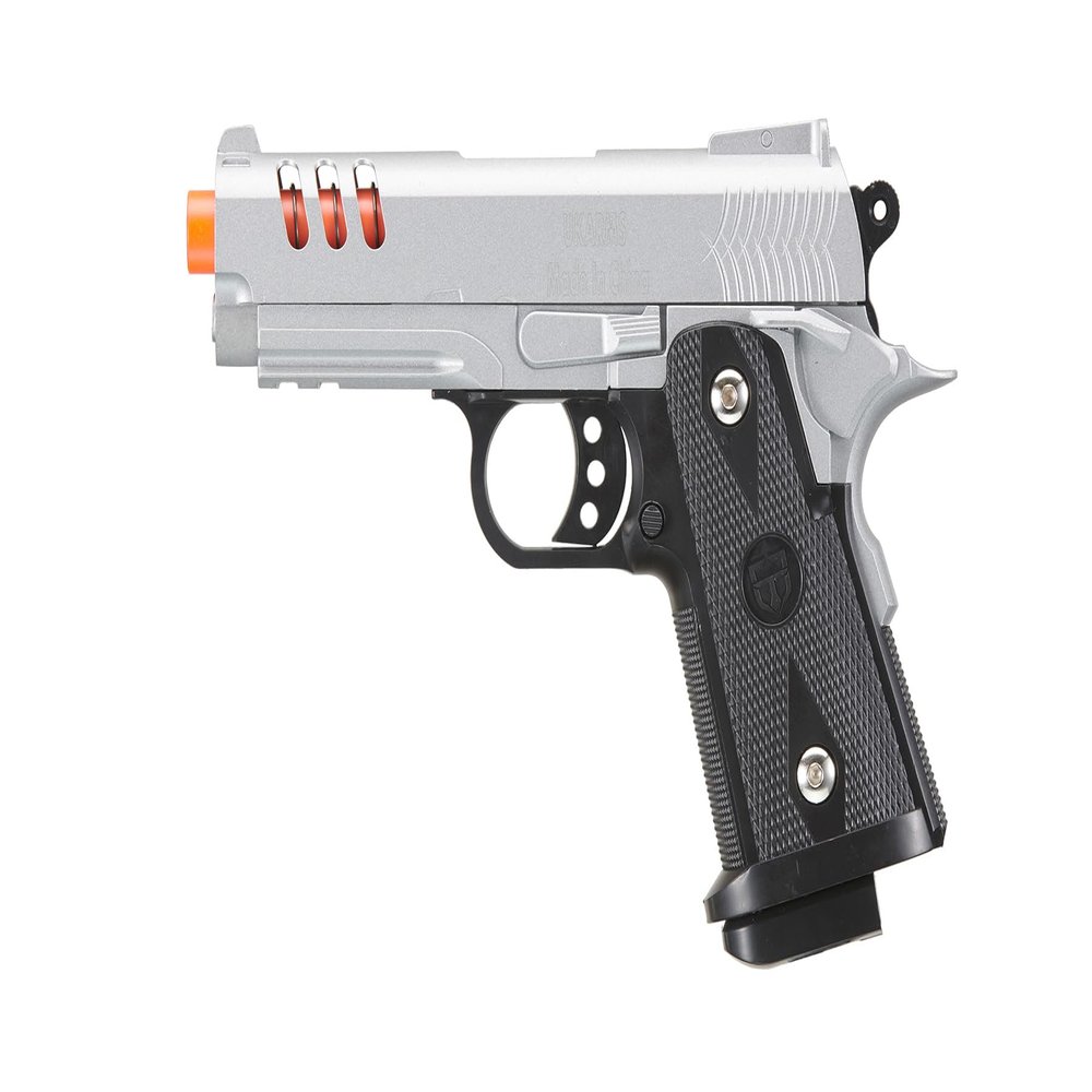 GoldenBall X UK Arms 2011 Compact Heavyweight Series Airsoft Spring Pistol (Color: Silver)