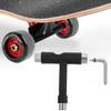 Skateboard Wrench, T shape Wrench and L Shape Spanner, skate accessories for Adjusting and Skateboard, Longboard Wheels view 4