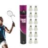 Badminton, 12 Pack Badminton Shuttlecock, Duck Feather Badminton Balls, High Speed Training Sport Badminton Balls for Outdoor Indoor Sports view 1