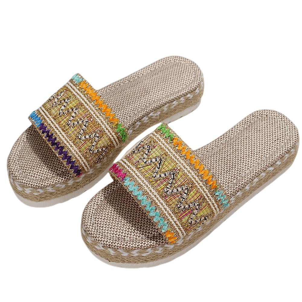 Ladmiple Wedge Heels For Women Dressy Closed Toe Women's Summer Espadrilles Sandals Platform Sandals Wedge Ankle Strap Open Toe Sandals