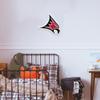 Rico Industries NCAA Wisconsin-River Falls Falcons Primary Shape Cut Pennant - Home and Living Room Dcor - Soft Felt EZ to Hang view 4