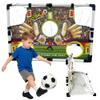 Kids Soccer Goal for backyards | Outdoor & Indoor Soccer Goal Set for Boys and Girls Ages 2 to 8 | Kids Soccer net with Ball & Pump - Easy Assembly | Great Soccer Gift for Sporty Children view 1