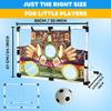 Kids Soccer Goal for backyards | Outdoor & Indoor Soccer Goal Set for Boys and Girls Ages 2 to 8 | Kids Soccer net with Ball & Pump - Easy Assembly | Great Soccer Gift for Sporty Children view 3