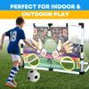 Kids Soccer Goal for backyards | Outdoor & Indoor Soccer Goal Set for Boys and Girls Ages 2 to 8 | Kids Soccer net with Ball & Pump - Easy Assembly | Great Soccer Gift for Sporty Children view 4