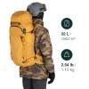 Osprey Soelden 42L Men's Ski and Snowboard Backpack, Artisan Yellow view 2