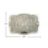 WMG Bull Rider Cowboy Rodeo Western Large Gold Tone Cowboy Riding Bull Unisex Fashion Belt Buckle view 2
