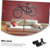 FONDOTIN Heavy Duty Bike Wall Mount Garage Storage Rack Bike Hanger Hook for Road Mountain view 3
