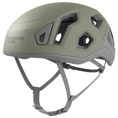 Singing Rock Penta 2 Lightweight Climbing Helmet | Ideal for Sport Climbing, Trad Climbing, and Mountaineering | Gray Small