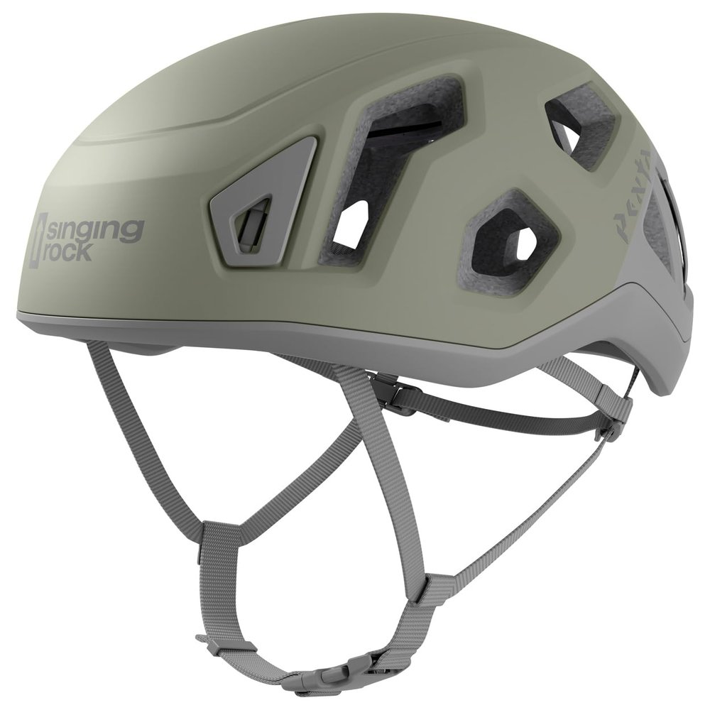 Singing Rock Penta 2 Lightweight Climbing Helmet | Ideal for Sport Climbing, Trad Climbing, and Mountaineering | Gray Small