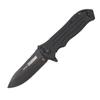 BLACKHAWK POINT MAN Knife G10 Sideliner 3-3/8 D2 Tool Steel Blade with G10 Handle (BH15PM201BK) view 1