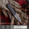 BLACKHAWK POINT MAN Knife G10 Sideliner 3-3/8 D2 Tool Steel Blade with G10 Handle (BH15PM201BK) view 3