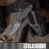 Bear & Son BLACKHAWK - ASSISTED - 3.25" - Drop Point - D2 Tool Steel - G10 w/SS Liners - Bronze Washers - BH15H201BK view 2