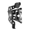 Portland Design Works Water Bottle Cage - Lightweight Water Bottle Holder for Bikes, RATTLESNEK KEJ, Black - Left Opening view 1