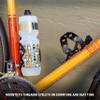 Portland Design Works Water Bottle Cage - Lightweight Water Bottle Holder for Bikes, RATTLESNEK KEJ, Black - Left Opening view 4