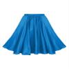 Shinsto Kids Girls Long Full Circle Dance Skirt Spanish Flamenco Belly Skirt Rumba Samba Dance Costume Sky Blue 3-4 Years view 3