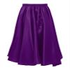 Shinsto Kids Girls Long Full Circle Dance Skirt Spanish Flamenco Belly Skirt Rumba Samba Dance Costume Purple 3-4 Years view 2