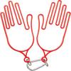 ZETT Baseball Maintenance Supplies Grab Holder (Set of 2) Red (6400) BGX18W view 1