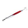 Milltrip Fishing Lures Sequins Bait, Fishing Lures Metal Bass Hard Spoon Bait Artificial Hook (56g-Red) view 1