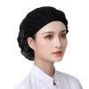 6 Pieces Unisex Elastic Chef Net Hat for Kitchen Cooking Head Cover Mesh Cap Food Service Hair Nets view 4