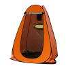 Portable Pop-up Shower Private Tent Bathroom Spacious Changing Room Camping Bike Beach Pontoon Boat Changing Room Privacy Tent Pop Up Shower Tent Portable Dressing Room (Orange) view 1