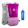 AONIJIE 5L Running Hydration Vest Pack with 500ml Soft Flask Adjustable & Lightweight Hydration Backpack for Marathon Race Hiking Cycling (Rose with 500ml Flask) view 1