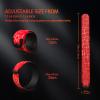 Todoxi 2 Pack LED Armband Rechargeable, Running Lights for Runners, Running Lights, Reflective Running Gear Light Up Armband High Visibility LED Wristband Lights for Running Walking view 4