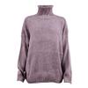 XUETON Womens Oversized Turtleneck Sweaters Batwing Long Sleeve Heavyweight Winter Autumn Warm Casual Solid Color Loose Fit Chunky Knit Pullover Sweater Jumper Tops(Purple,Small) view 2