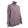 XUETON Womens Oversized Turtleneck Sweaters Batwing Long Sleeve Heavyweight Winter Autumn Warm Casual Solid Color Loose Fit Chunky Knit Pullover Sweater Jumper Tops(Purple,Small) view 3