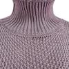 XUETON Womens Oversized Turtleneck Sweaters Batwing Long Sleeve Heavyweight Winter Autumn Warm Casual Solid Color Loose Fit Chunky Knit Pullover Sweater Jumper Tops(Purple,Small) view 4