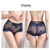 4 Pcs Ladies Silk Lace Handmade Underwear Pack, Ladies Silk Lace Handmade Panties, Sexy Underwear for Women (US, Alpha, Medium, Regular, Regular, #7) view 3
