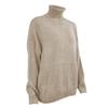 XUETON Womens Oversized Turtleneck Sweaters Batwing Long Sleeve Heavyweight Winter Autumn Warm Casual Solid Color Loose Fit Chunky Knit Pullover Sweater Jumper Tops(Beige,3X-Large) view 3