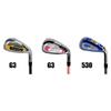Golf Club Iron #7 Irons Professional Golf Pole Right Handed Carbon Rod Mens Womens Golf Irons (G3-Pink) view 3