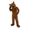 Brown dog Cartoon Mascot Costume Adult Cosplay view 2