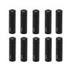 Bicycle Shift Cable End Caps, 10Pcs Bicycle Shift Cable End Caps Aluminum Alloy 4mm for Road Mountain Bike 4 Colors(Black) view 1
