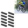 Bicycle Shift Cable End Caps, 10Pcs Bicycle Shift Cable End Caps Aluminum Alloy 4mm for Road Mountain Bike 4 Colors(Black) view 2