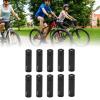 Bicycle Shift Cable End Caps, 10Pcs Bicycle Shift Cable End Caps Aluminum Alloy 4mm for Road Mountain Bike 4 Colors(Black) view 3