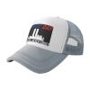 911 Patriot Day Never Forget 911 Breathable Mesh Baseball Cap Adjustable Lightweight Trucker Hat Gray view 1