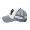 911 Patriot Day Never Forget 911 Breathable Mesh Baseball Cap Adjustable Lightweight Trucker Hat Gray view 3