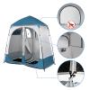 UDeuxff Portable Outdoor Privacy Shelter, Camping Shower Tent, Blue, 90.16 x 90.16 x 48.03 inches, Ideal for Showers, Changing, Toilets, Easy Setup, Lightweight view 3