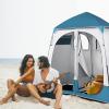 UDeuxff Portable Outdoor Privacy Shelter, Camping Shower Tent, Blue, 90.16 x 90.16 x 48.03 inches, Ideal for Showers, Changing, Toilets, Easy Setup, Lightweight view 4